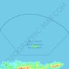 Buck Island Reef National Monument topographic map, elevation, terrain