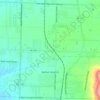 Bethel Heights topographic map, elevation, terrain