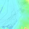 Mittry Lake topographic map, elevation, terrain