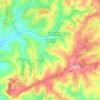 Saint-Hilaire-le-Châtel topographic map, elevation, terrain