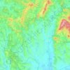 Pásztói járás topographic map, elevation, terrain