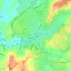 Calne topographic map, elevation, terrain
