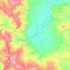 دهستان مرگور topographic map, elevation, terrain