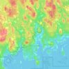 West Quoddy topographic map, elevation, terrain