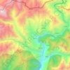 Hatiya topographic map, elevation, terrain