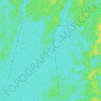 Гурба topographic map, elevation, terrain
