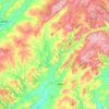 Tanglwst topographic map, elevation, terrain