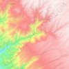 Otoca topographic map, elevation, terrain