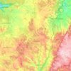 Villeneuve topographic map, elevation, terrain