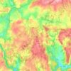 Meslan topographic map, elevation, terrain