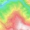 Aabadiyeh topographic map, elevation, terrain