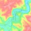 Lanesboro topographic map, elevation, terrain
