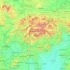 Slovakia topographic map, elevation, terrain