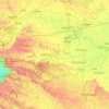 Pravara topographic map, elevation, terrain