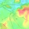 Wellow CP topographic map, elevation, terrain