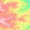 Blanco County topographic map, elevation, terrain