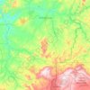 Padre Bernardo topographic map, elevation, terrain