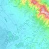 Larciano topographic map, elevation, terrain