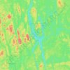 Mattagami Lake topographic map, elevation, terrain