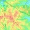 Pasadena Hills topographic map, elevation, terrain