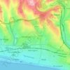 Hove topographic map, elevation, terrain