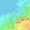 Port Louis topographic map, elevation, terrain
