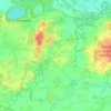 Altmärkische Höhe topographic map, elevation, terrain