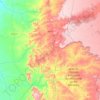 Posse topographic map, elevation, terrain