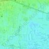 Cisaranten Kidul topographic map, elevation, terrain