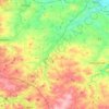 Jahna topographic map, elevation, terrain