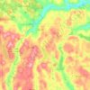 Lake Township topographic map, elevation, terrain