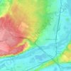 76350 topographic map, elevation, terrain
