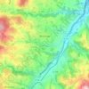 Bessenay topographic map, elevation, terrain
