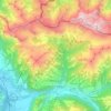 Seewis im Prättigau topographic map, elevation, terrain