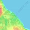 Kitty Coleman Beach Provincial Park topographic map, elevation, terrain