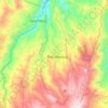 Providencia topographic map, elevation, terrain