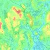 Sherborn topographic map, elevation, terrain