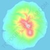 Pulau Sangeang topographic map, elevation, terrain