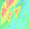 Town of Fort Ann topographic map, elevation, terrain