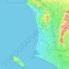 Callao topographic map, elevation, terrain