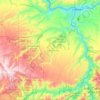 Asotin County topographic map, elevation, terrain