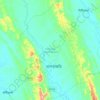 Khagrachari topographic map, elevation, terrain