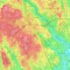 Lincoln topographic map, elevation, terrain