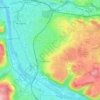 Frauenland topographic map, elevation, terrain