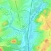 Roux topographic map, elevation, terrain