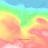 Nanisivik topographic map, elevation, terrain