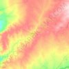 Mamusa Local Municipality topographic map, elevation, terrain