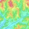 Veynes topographic map, elevation, terrain