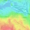 Mount Pleasant topographic map, elevation, terrain