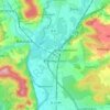 Breitengüßbach topographic map, elevation, terrain